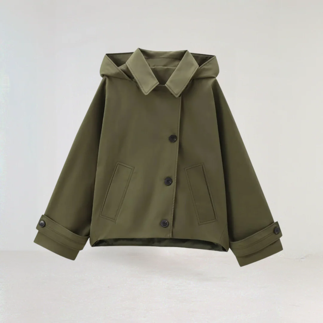 Caroline | Women’s Casual Lightweight Waterproof Rain Jacket