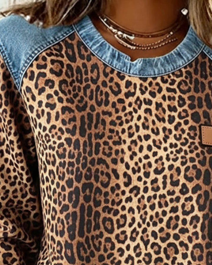 Women’s Fleece Sweatshirt Winter Cotton Blend Casual Pullover