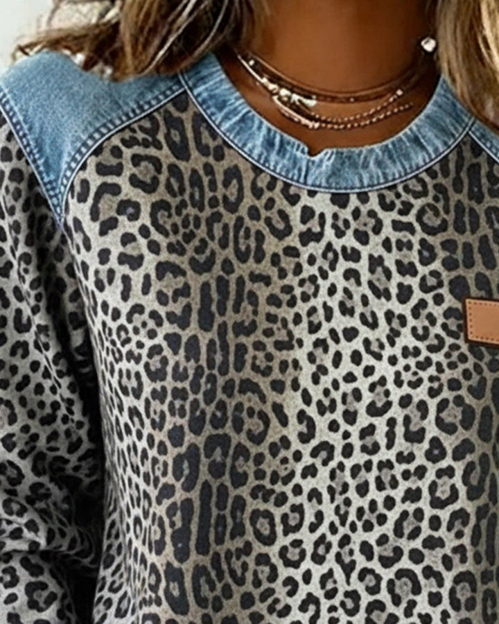 Women’s Fleece Sweatshirt Winter Cotton Blend Casual Pullover