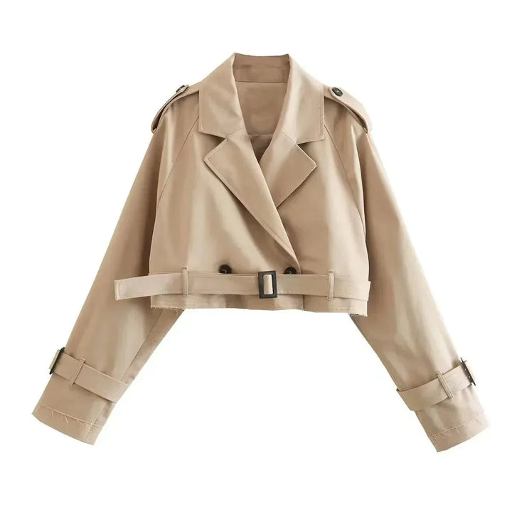 Luna | Stylish Women's Short Trench Coat