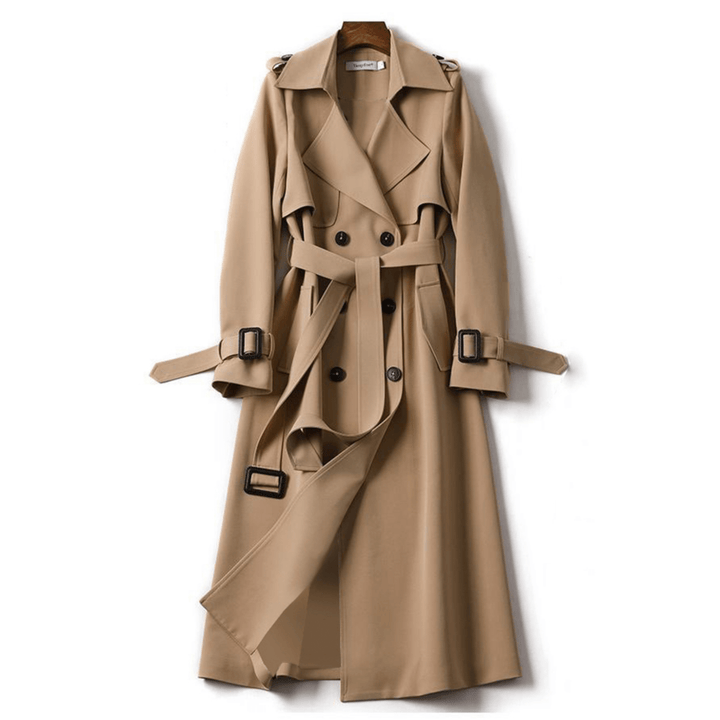Isla | Elegant Long Women's Trench Coat