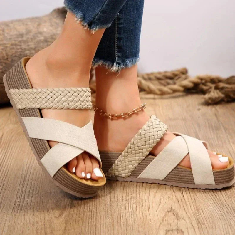 Women's Comfortable Lace-Up Sandals