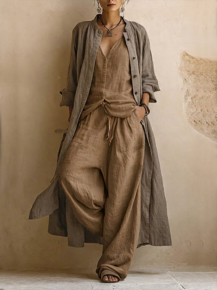 Women's Bohemian Three Piece Set