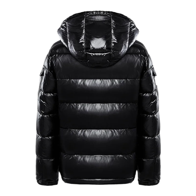 Brandon | Men's Winter Quilted Jacket with Hood and Zip
