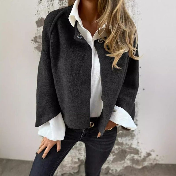 Women's long sleeve fuzzy cardigan